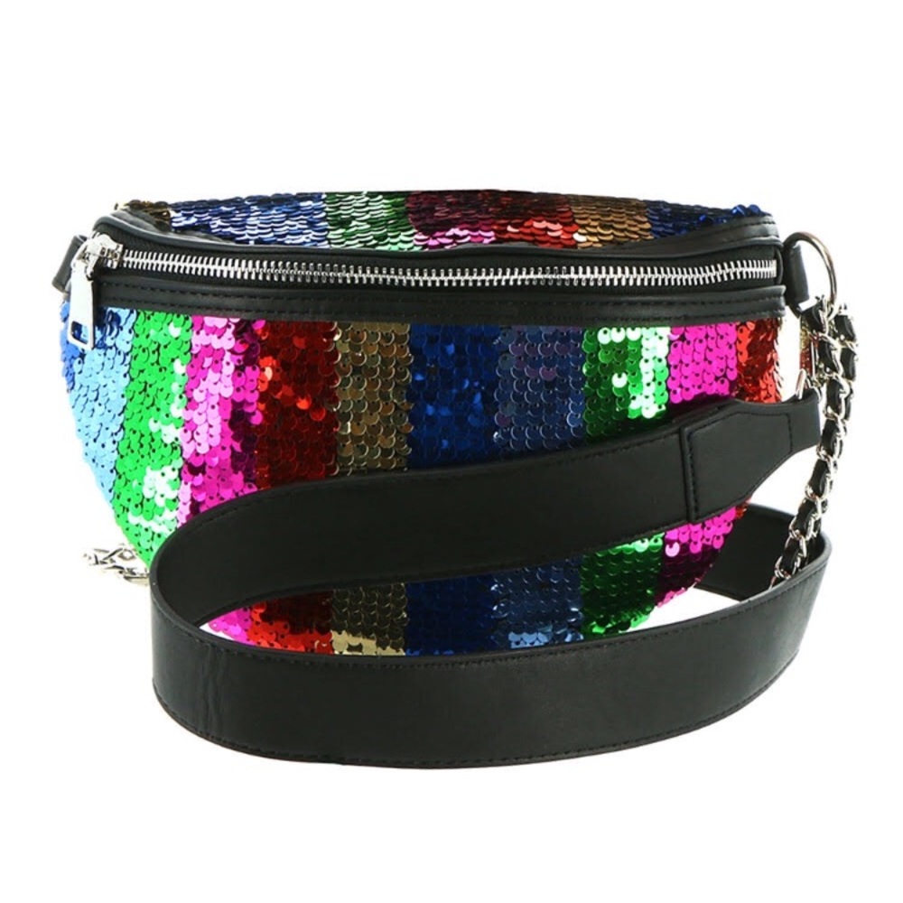 Steve Madden Convertible Beltbag MultiColor Rainbw